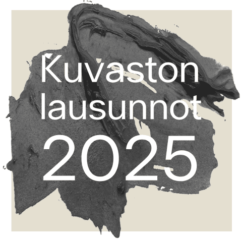 Kuvassa maalijäljen päällä teksti: Kuvaston lausunnot 2025.